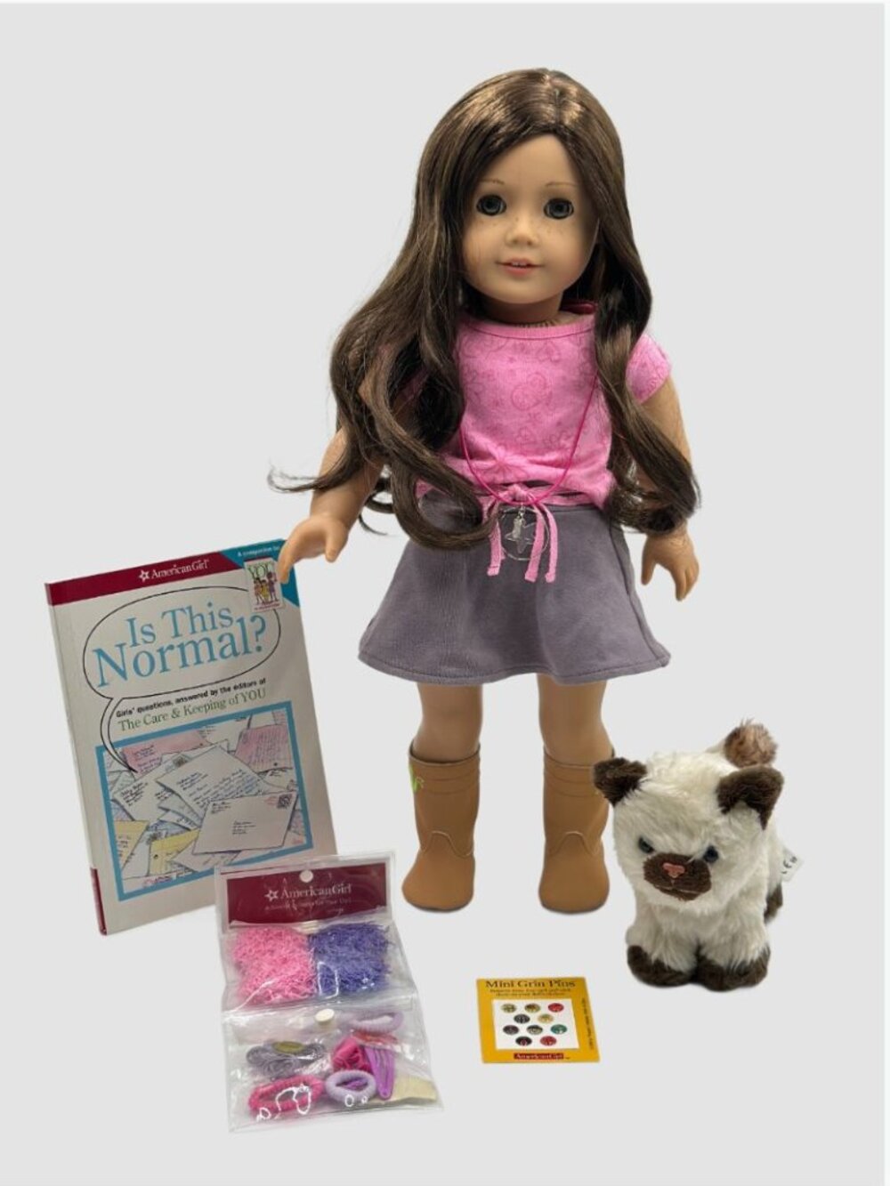 American Girl Truly Me #55 Doll Retired Complete True Spirit Outfit + Accessorie